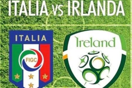 Italia vs Irlanda su mega schermo!